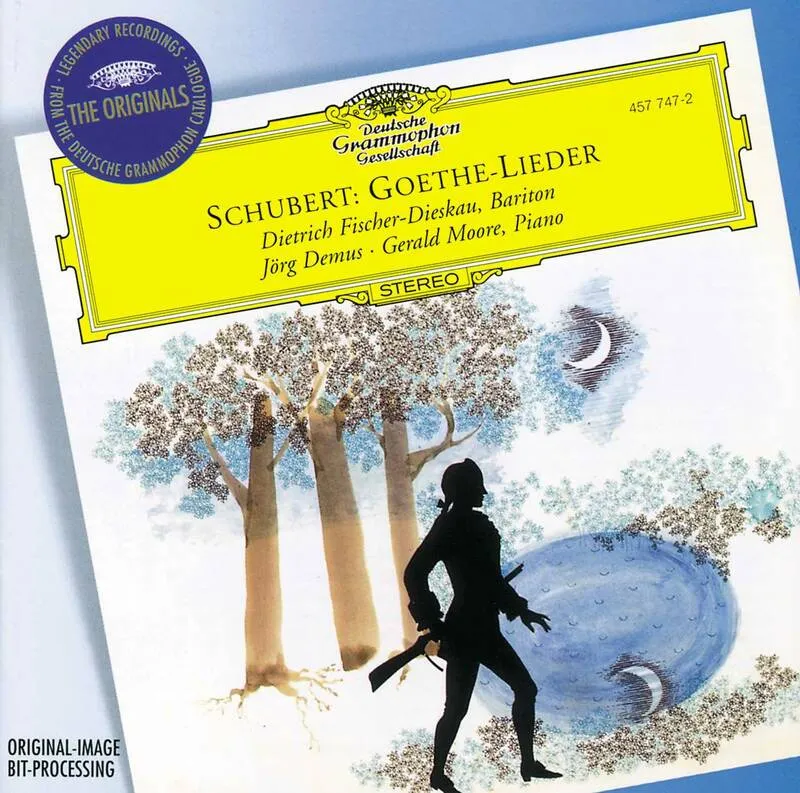 CD, Vinyles Musique classique Musique classique Schubert: Goethe Lieder Dietrich Fischer-Dieskau