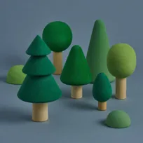 Set de Forêt couleur en bois