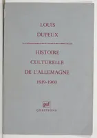 Histoire culturelle allemagne, 1919-1960 (RFA)