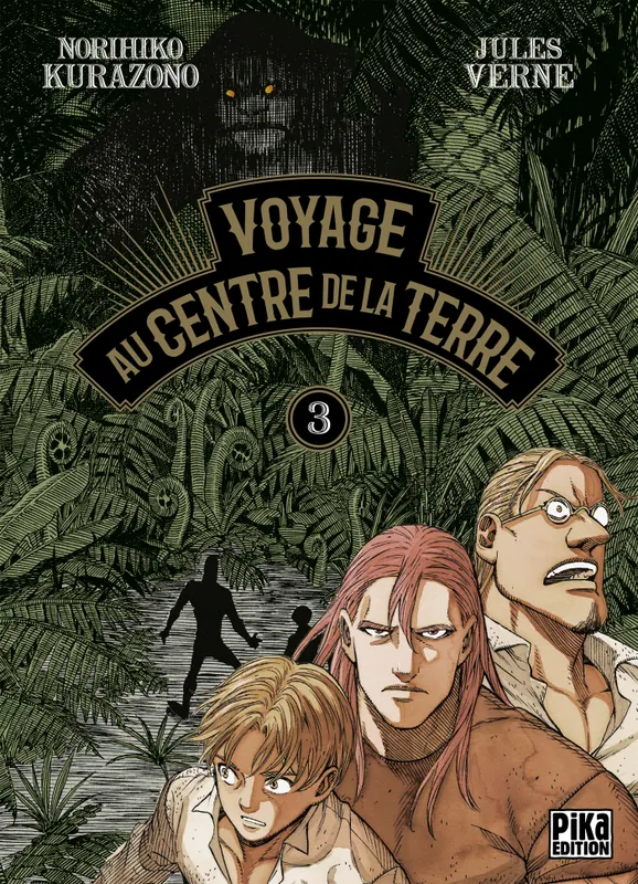 Livres Mangas Seinen 3, Voyage au Centre de la Terre T03 Norihiko Kurazono