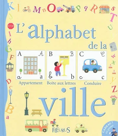 Livres Scolaire-Parascolaire Maternelle ALPHABET DE LA VILLE (L') Mélusine Allirol