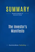 Summary: The Investor's Manifesto, Review and Analysis of Bernstein's Book