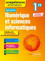 Spécialité Numérique et sciences informatiques - Première - nouveaux programmes