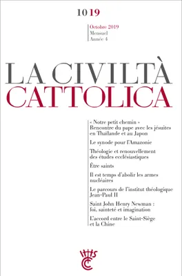 CIVILTA CATTOLICA - OCTOBRE 2019