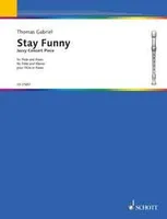 Stay Funny, Jazzy Concert Piece. flute and piano.