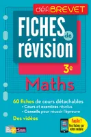 DéfiBrevet Fiches de révision Maths 3e