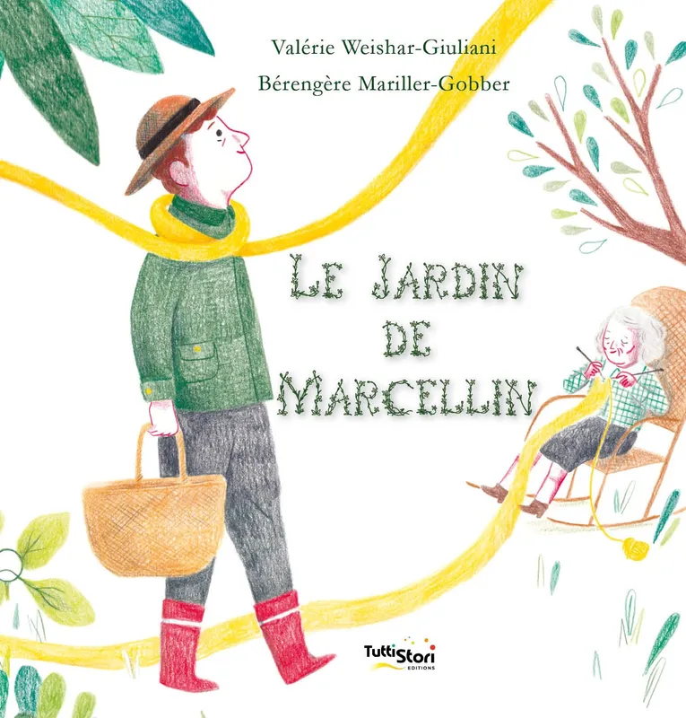 Livres Jeunesse de 3 à 6 ans Albums Le Jardin de Marcellin Valérie Weishar Giuliani