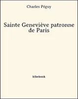 Sainte Geneviève patronne de Paris