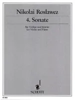 4. Sonata, violin and piano.