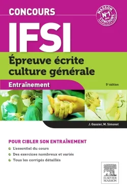 Concours IFSI Entraînement Culture générale, épreuve écrite culture générale