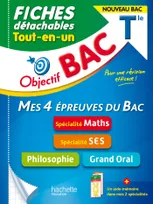 Objectif BAC Fiches  Tout-en-un Tle Spécialités Maths et SES + Philo + Grand oral