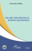 UB Law and Political Science Quarterly, Vol 3, N°2, July 2023