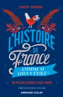 L'Histoire de France comme si vous y étiez ! - Du Paléolithique à nos jours, Du Paléolithique à nos jours