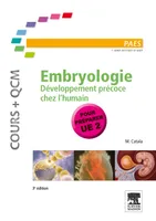Embryologie, Développement précoce chez l'humain