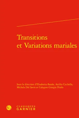Transitions et Variations mariales