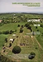 Carte archéologique de la Gaule. [Nouvelle série], 2A-2B, Carte archéologique de la Gaule, 2A-2B. La Corse