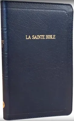 Sainte Bible 1910 noire zip