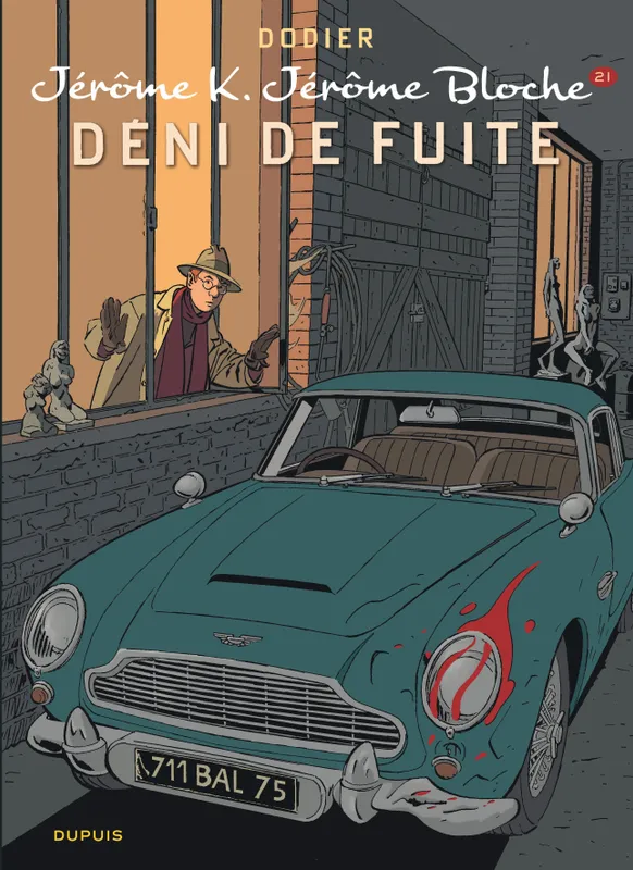 Livres BD BD adultes Jérôme K. Jérôme Bloche - Tome 21 - Déni de fuite (nouvelle maquette) Alain  Dodier