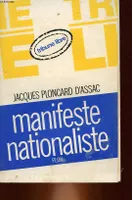 MANIFESTE NATIONALISTE