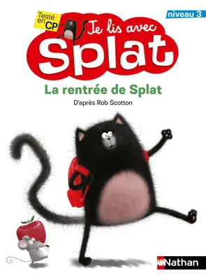 Je lis avec Splat, 13, La rentrée de Splat, Niveau 3