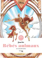 Grand bloc Disney Bébés animaux (Tome 2), 60 coloriages