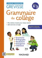 Grevisse du collège 2024, Langue française - 6e à la 3e