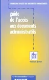 Guide de l'accès aux documents administratifs