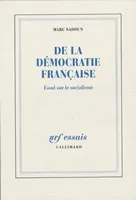 De la démocratie française, Essai sur le socialisme