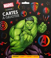 MARVEL - Pochette Cartes à gratter - Super-héros