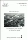 Bulletin du CERA, n°37/1993, La dynamique du tissu industriel en Basse-Normandie