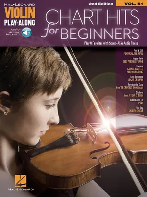 Chart Hits for Beginners, Violin Play-Along Volume 51