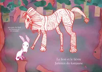 Le lion et le lièvre / Jarinten do kanjaane, un conte du Mali en français et en soninké