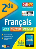DéfiBac Cours Méthodes Exercices Français 2de