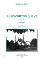 Rhapsodie turque n°3 Op.20 Atatürk