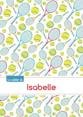 Le cahier d'Isabelle - Séyès, 96p, A5 - Tennis