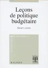 Leçons de politique budgétaire