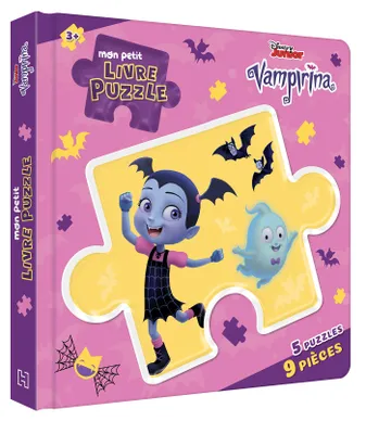 VAMPIRINA - Mon Petit Livre Puzzle - 5 Puzzles 9 Pièces - Disney, Vampirina