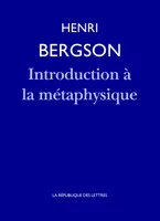 Introduction à la métaphysique