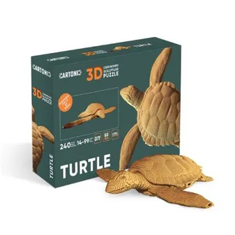 Puzzle 3D tortue