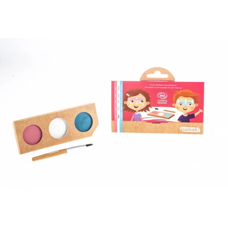 Jeux et Jouets Déguisements et maquillage Maquillage Princesse & Licornes Kit De Maquillage 3 fards Maquillage Bio