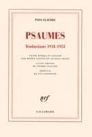 Psaumes, Traductions 1918-1953