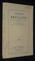 Annales de Bretagne, Tome LXIX, n°4 - décembre 1962