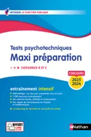 Tests psychotechniques - Maxi préparation. Catégories B et C - 2023-2024 - N° 55