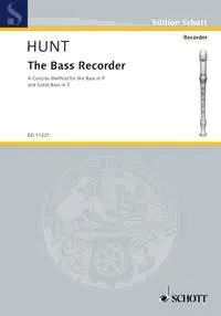 The Bass Recorder, A Concise Method for the Bass in F and great Bass in C. bass recorder.