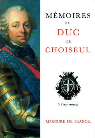 Mémoires Duc de Choiseul