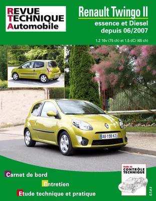 Renault Twingo II - essence et diesel, depuis 06-2007, essence et diesel, depuis 06-2007
