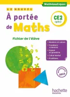 Le nouvel A portée de maths CE2 - Fichier élève - Ed. 2023