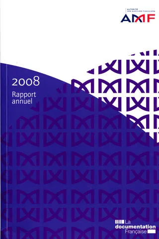 Livres Économie-Droit-Gestion Sciences Economiques Rapport annuel 2008 Collectif