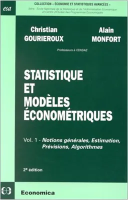 Statistique et modèles économétriques