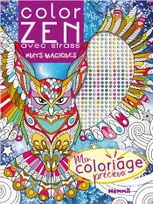 Color Zen avec strass - Nuits magiques - Mon coloriage précieux